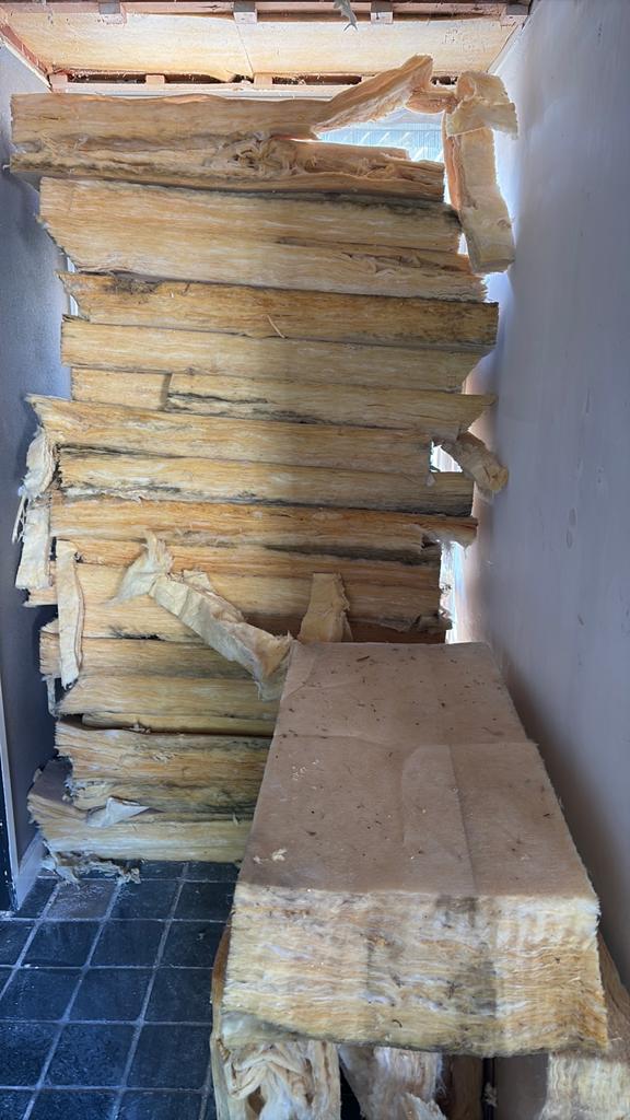 Glaswol, Doe-het-zelf en Verbouw, Isolatie en Afdichting, Ophalen, 4 tot 8 cm, Zo goed als nieuw, Minder dan 5 m²