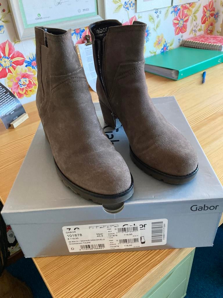 Gabor laarsjes, Kleding | Dames, Schoenen, Ophalen, Bruin, Lage of Enkellaarzen, Zo goed als nieuw