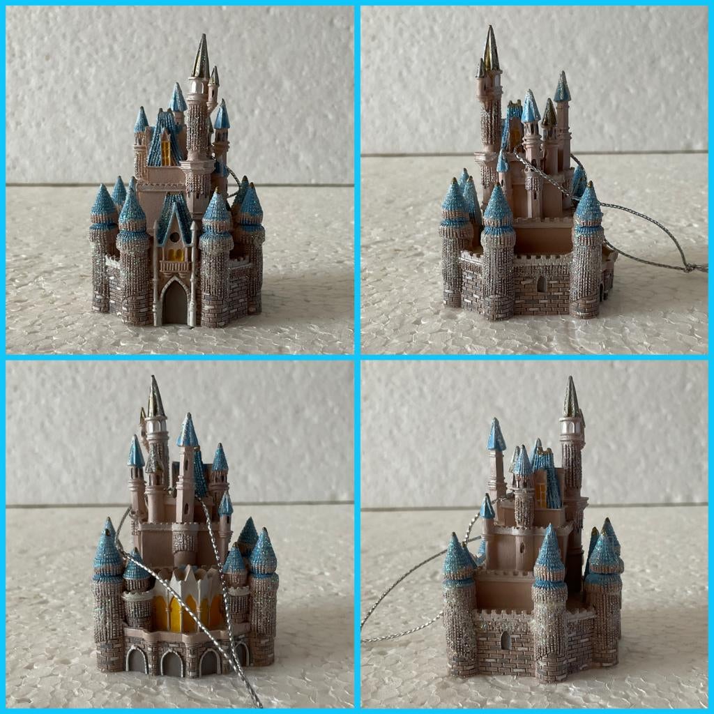 Disney ornament - kasteel ornament, Ophalen of Verzenden, Overige figuren, Zo goed als nieuw, Beeldje of Figuurtje