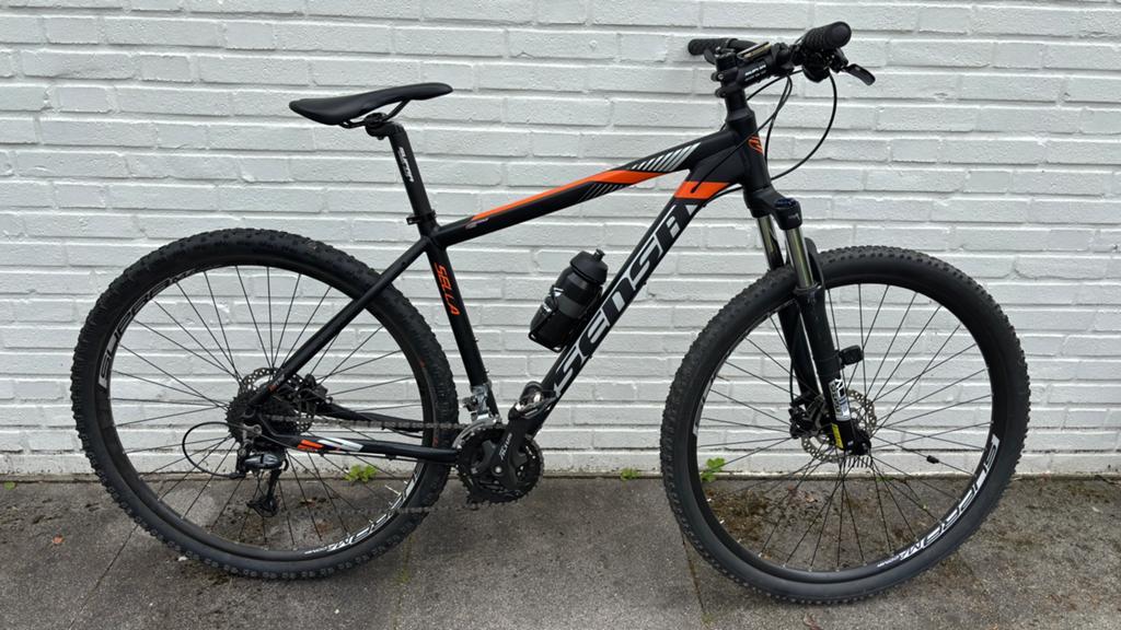 Sensa Sella MTB / Mountainbike, Gebruikt, Hardtail, Heren, 45 tot 49 cm