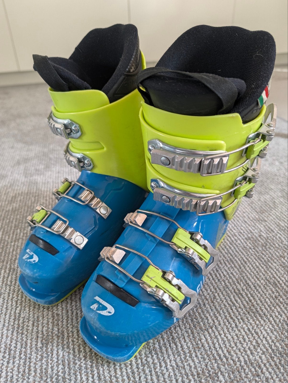 Skischoenen voor kids, maat 21, Gebruikt, 100 tot 140 cm, Schoenen, Skiën