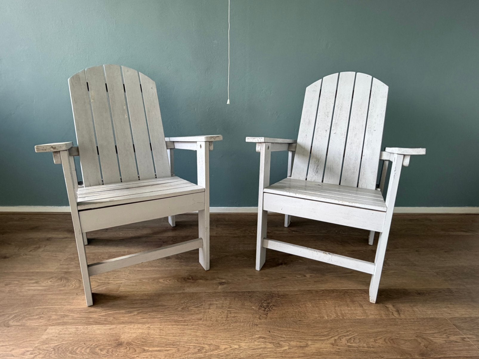 Houten tuinstoelen, Tuin en Terras, Ophalen, Gebruikt, Hout