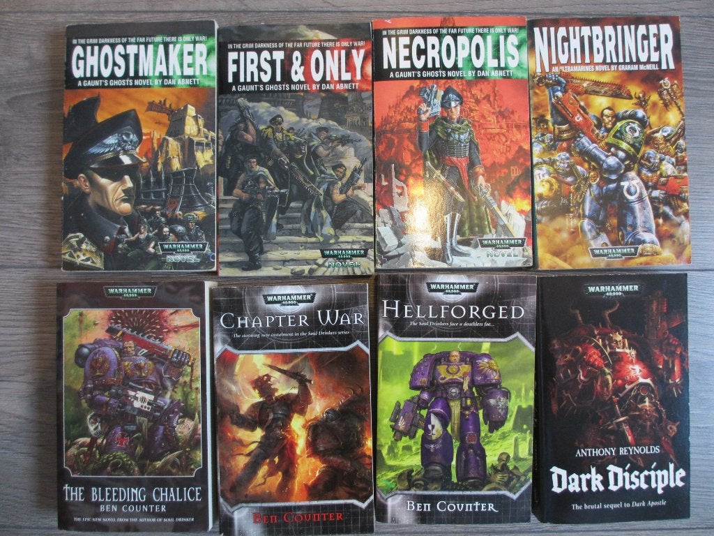Warhammer / Black Library novels, Ophalen of Verzenden, Gebruikt, Warhammer 40000, Boek of Catalogus