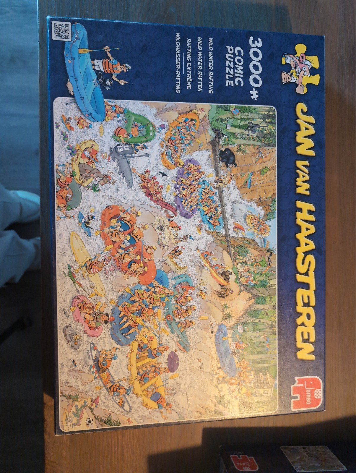 Jan van Haasteren Wild Water Rafting 3000+ stukjes, Ophalen, Meer dan 1500 stukjes, Zo goed als nieuw, Legpuzzel