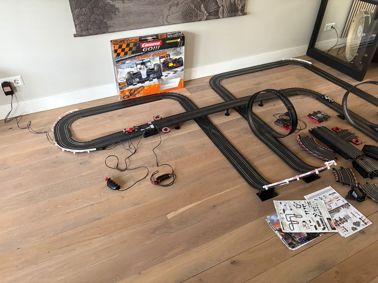 Carrera GO!!! Speed Stars Racebaan met extra's, Carrera, Ophalen of Verzenden, Met looping, Elektrisch