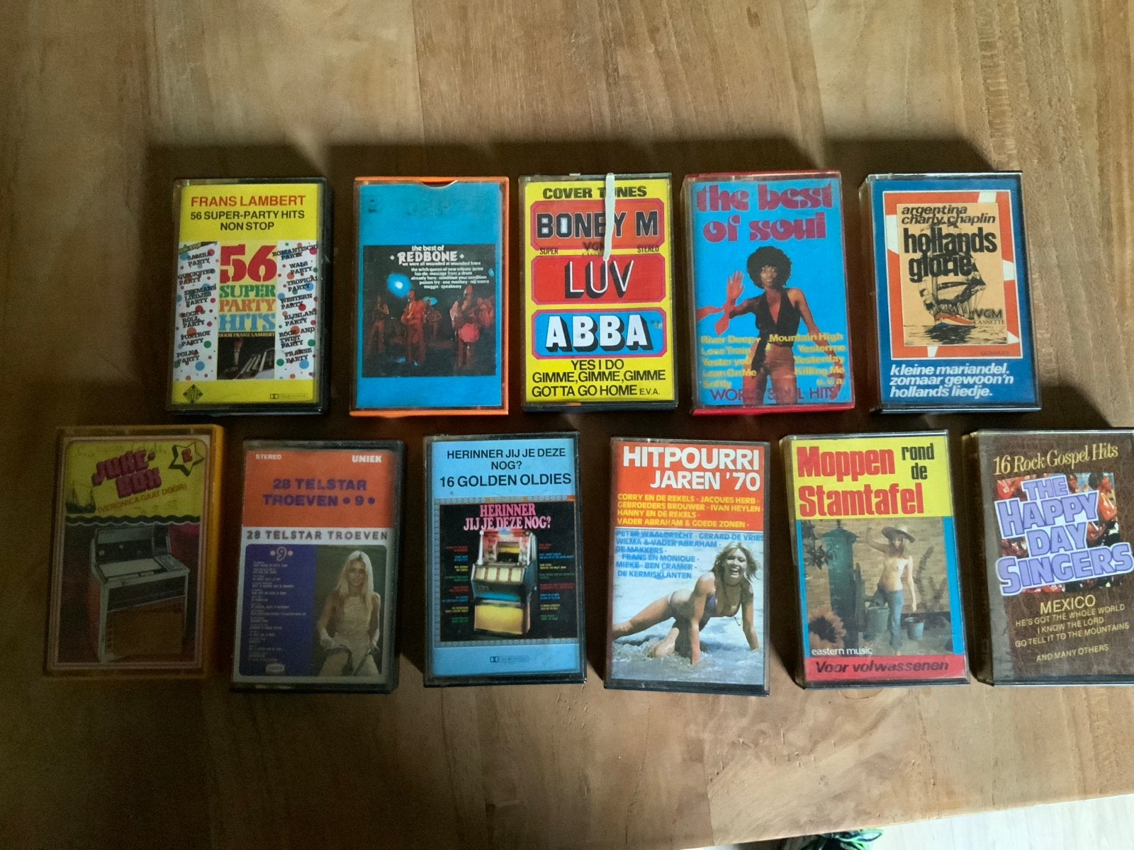 Diverse verzameling muziekcassettes - Pop, Rock, Dance, Cd's en Dvd's, Gebruikt, 2 t/m 25 bandjes, Ophalen of Verzenden, Voorbespeeld