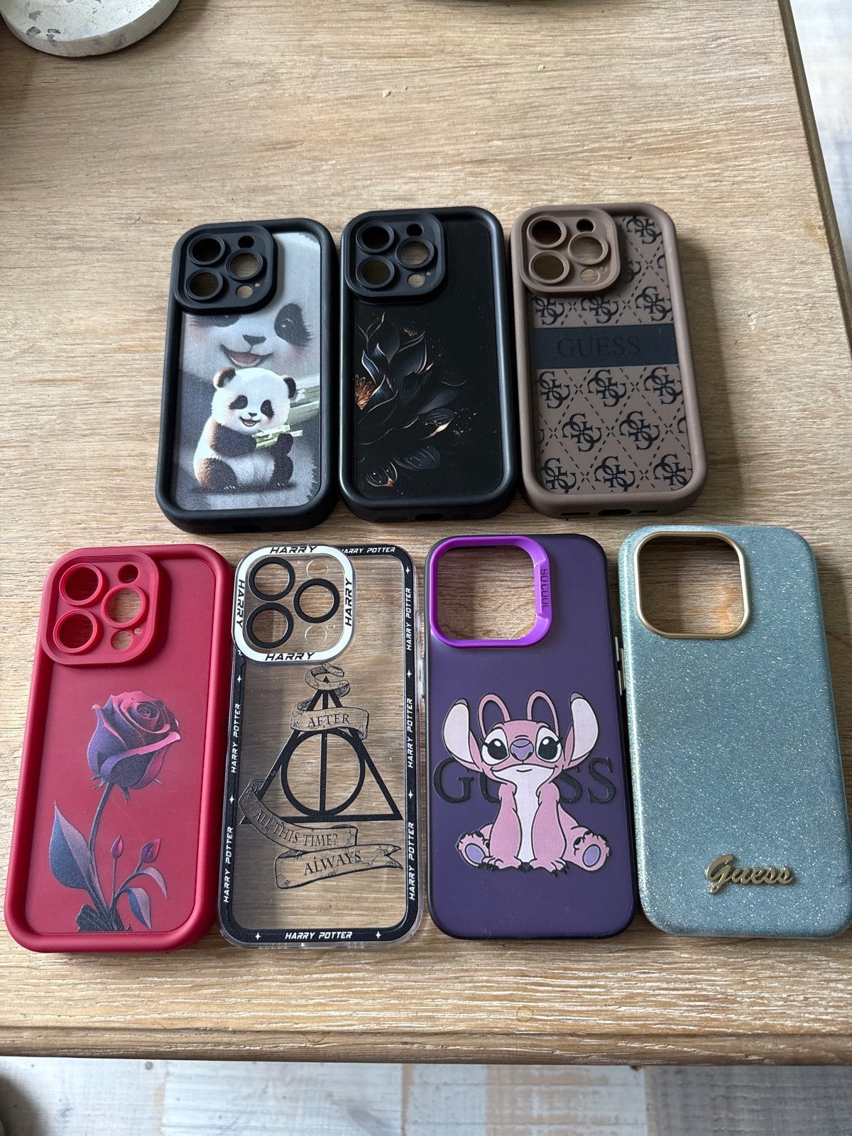 iPhone 15 Pro hoesjes - Diverse stijlen, Kunststof, Hoesje of Tasje, Ophalen of Verzenden, Schokbestendig