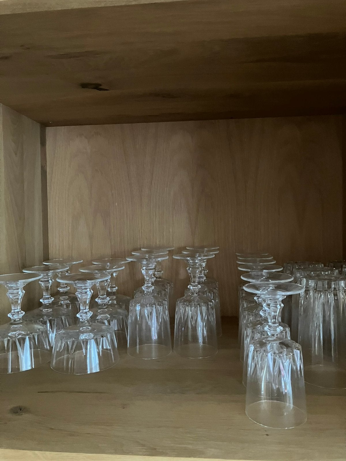 Glasservies. 36 delig. Lijkt op kristal., Ophalen, Glas of Glazen, Overige stijlen, Glas