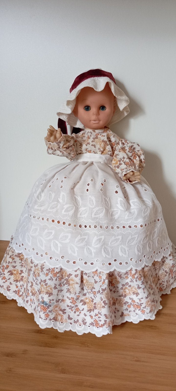 Vinted prairie doll, theemuts, victoriaanse stijl, Verzamelen, Ophalen of Verzenden, Gebruikt, Pop