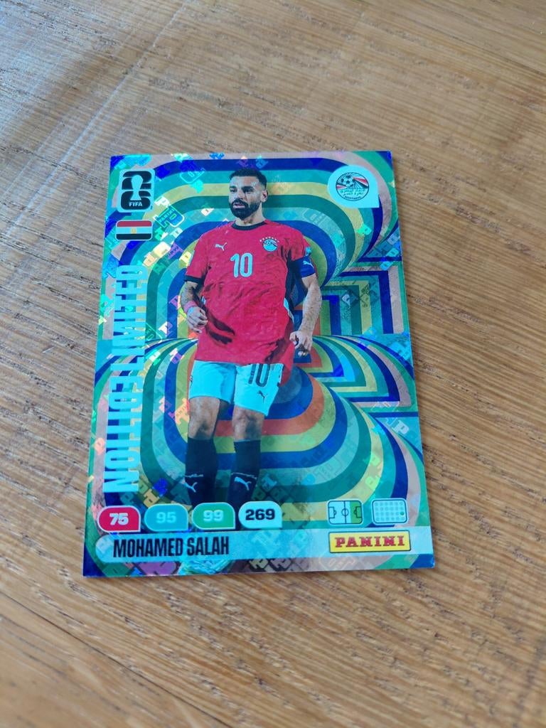 LEH-Mo Salah - Panini Adrenalyn XL World Cup 2026, Ophalen of Verzenden, Zo goed als nieuw, Plaatje