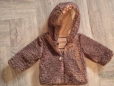 Nieuw bruin Gymp teddy jasje maat 56, Kinderen en Baby's, Babykleding | Maat 56, Jongetje of Meisje, Nieuw, Ophalen of Verzenden