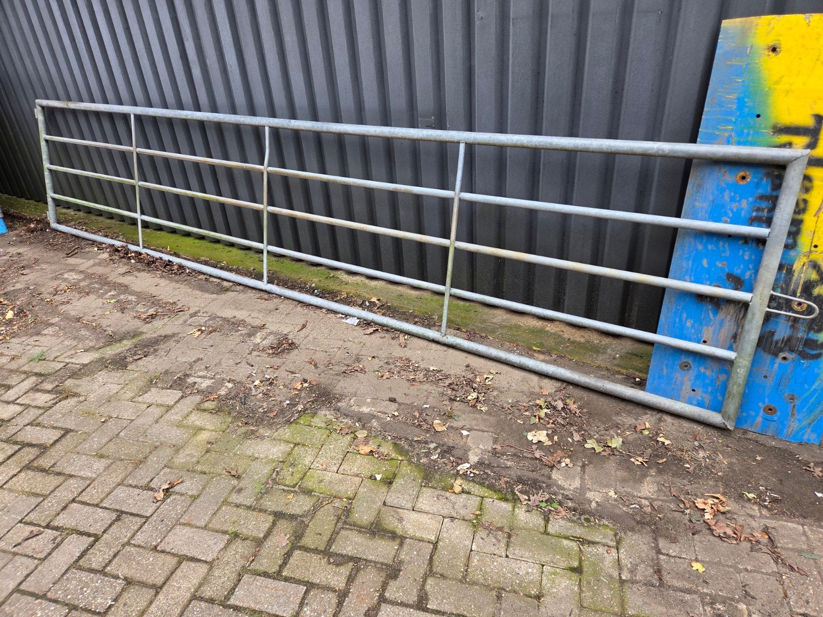 Weidehek 5 meter, Tuin en Terras, Ophalen, Gebruikt, IJzer
