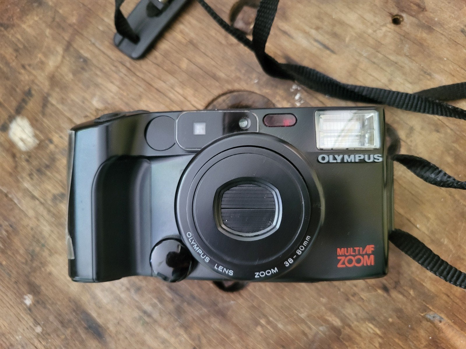 Olympus AZ 200 superzoom analoge camera, Ophalen, Compact, Olympus