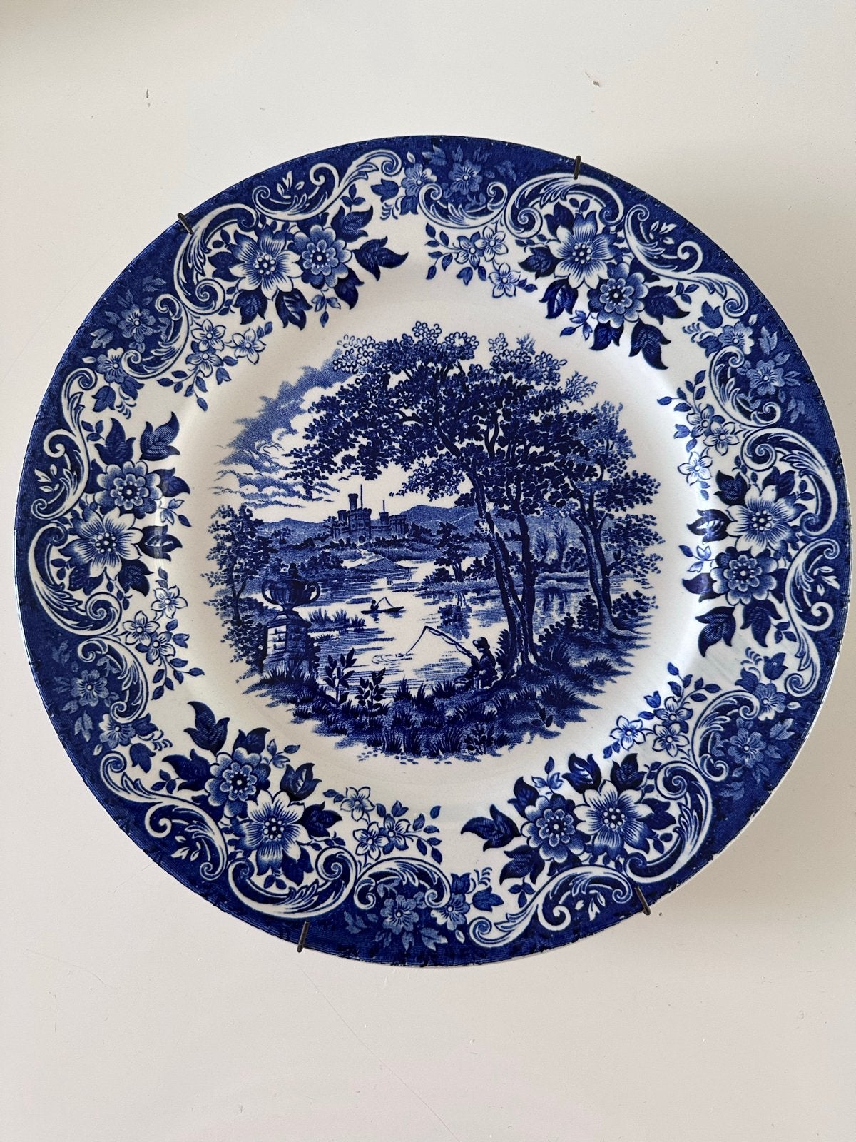 Antiek Staffordshire Engeland Ironstone Broadhurst Bord, Antiek en Kunst, Ophalen of Verzenden