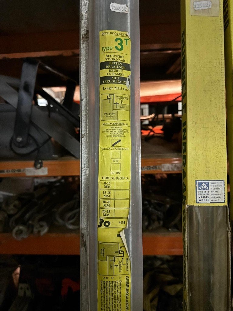 Inbraakstrips, Doe-het-zelf en Verbouw, Metalen, Ophalen