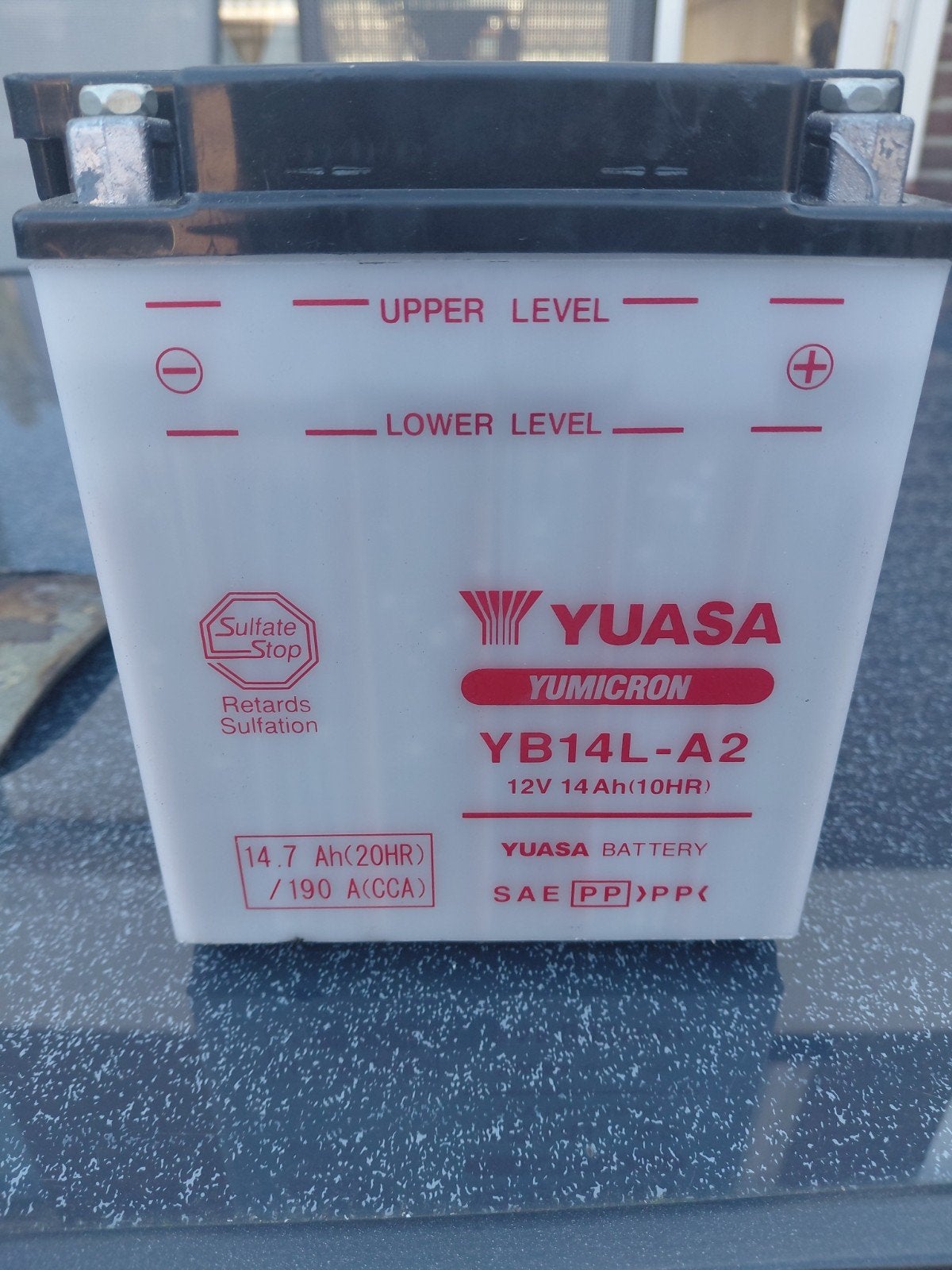 Yuasa YB14L-A2 accu 12V 14Ah (10HR) motorfiets accu, Ophalen of Verzenden, Nieuw, Overige automerken
