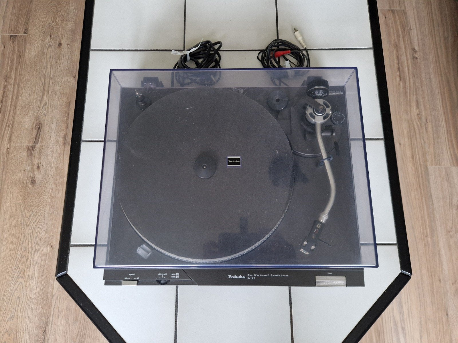 Technics SL-D2 draaitafel inclusief handleiding, Ophalen, Gebruikt, Platenspeler, Technics