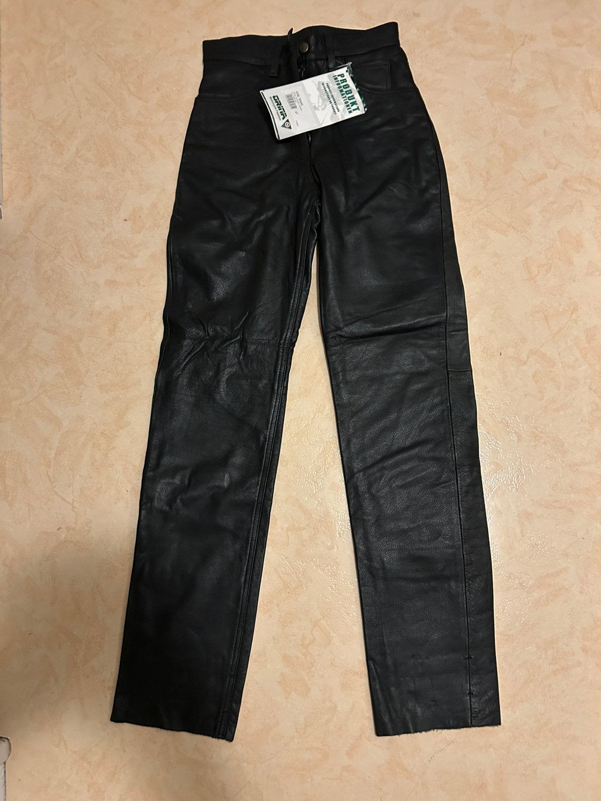 Leren dames motorbroek maat 27 nieuw  Merk orina 9708 Texas, Motoren, Ophalen of Verzenden, Nieuw met kaartje, Dames, Broek | leer
