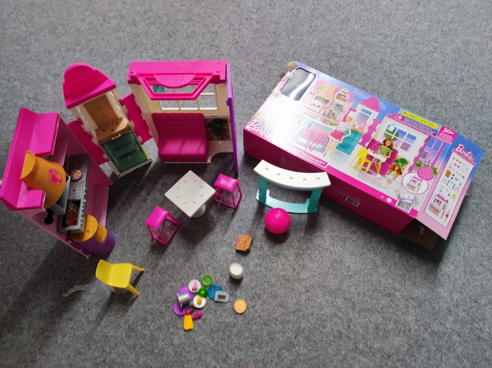 Barbie Kook & Grill Restaurant Speelset – originele doos!, Ophalen of Verzenden, Meisje
