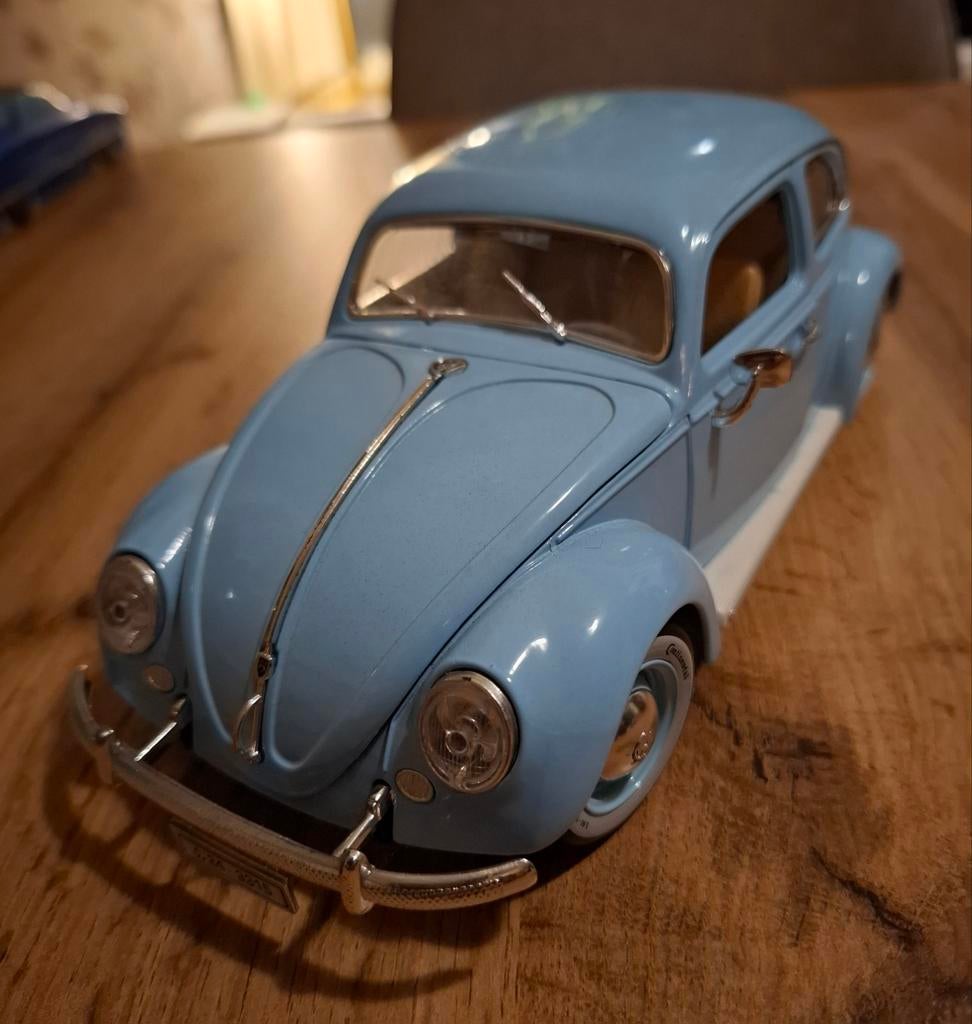zeer mooi gedetailleerd model volkswagen kever, Hobby en Vrije tijd, Modelauto's | 1:18, Ophalen of Verzenden, Zo goed als nieuw