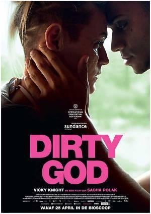 DIRTY   GOD      filmposter., Verzamelen, Rechthoekig Staand, Verzenden, Nieuw, A1 t/m A3