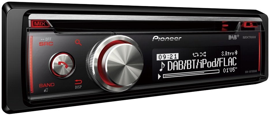 Pioneer DEH-X8700DAB Bluetooth USB AUX CD DAB+, Auto diversen, Ophalen of Verzenden, Zo goed als nieuw