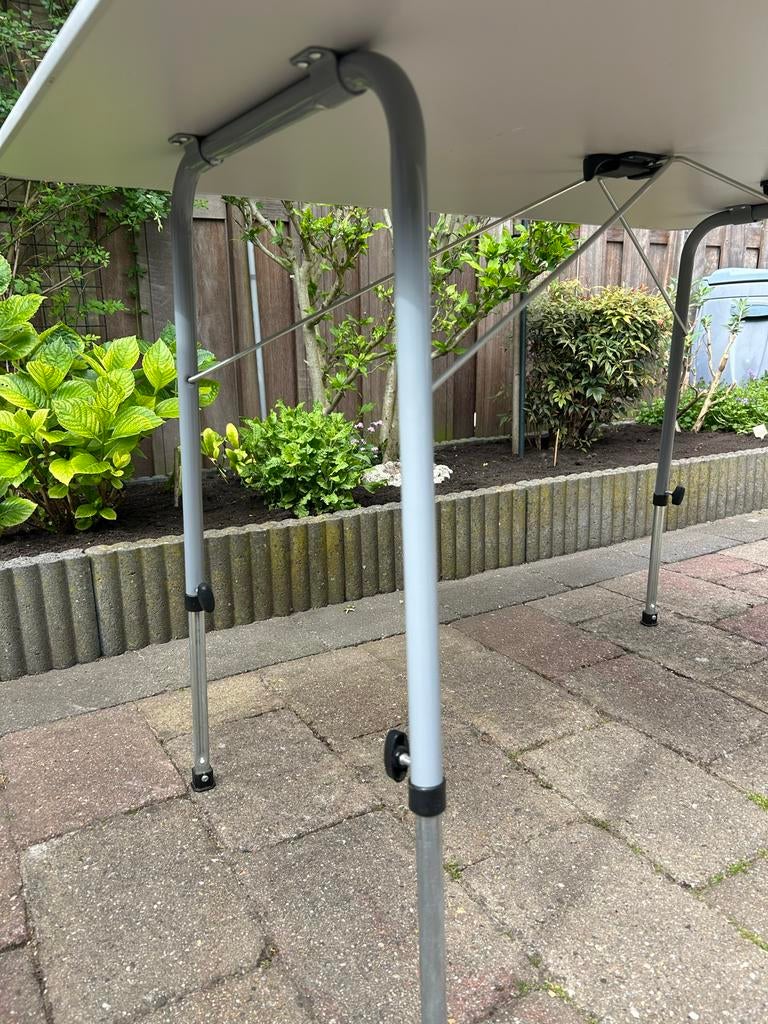 Opvouwbare campingtafel 80x120 cm, Ophalen, Gebruikt, Campingtafel