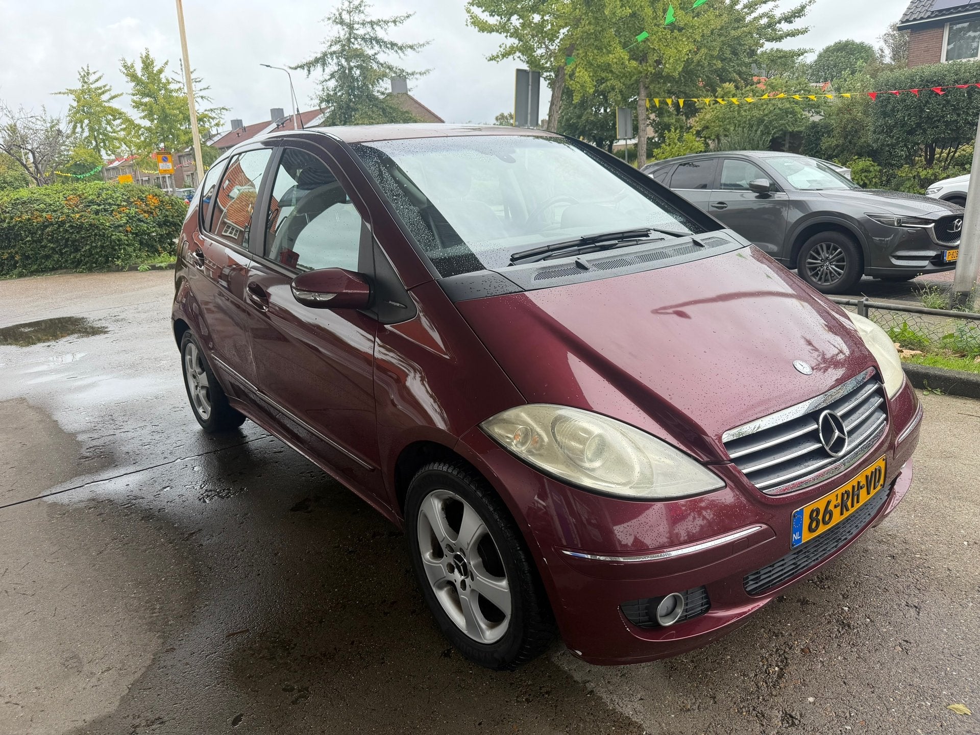 Mercedes-Benz A-klasse 150 Avantgarde AUTOMAAT, Auto's, Voorwielaandrijving, Zwart, 400 kg, Origineel Nederlands