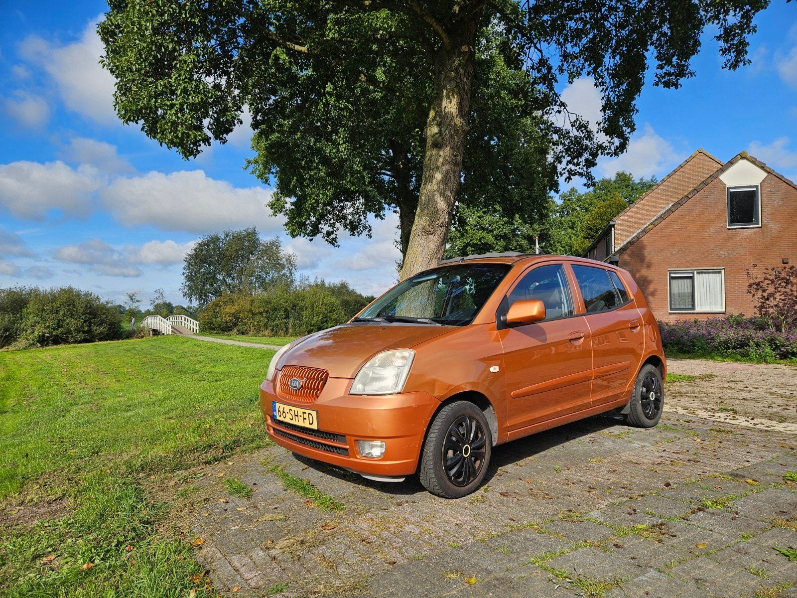 Kia Picanto 1.0ex 2006, Voorwielaandrijving, Stof, 836 kg, 400 kg