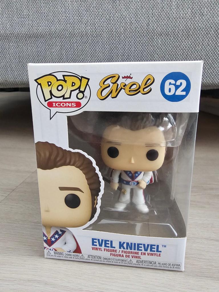 Funko Pop! Icons Evel Knievel #62, Ophalen of Verzenden, Nieuw