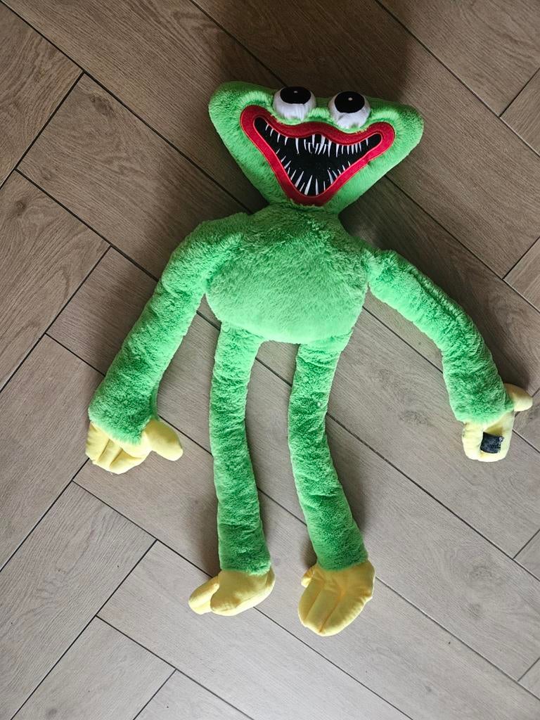 Huggy Wuggy Knuffel 95 cm - Groen Pluche Speelgoed, Ophalen of Verzenden, Nieuw, Overige typen