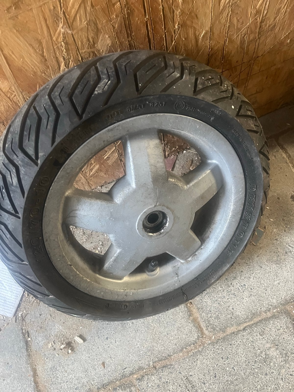 Achtervelg met band voor Zip, Vespa LX/S, Ophalen of Verzenden, Gebruikt, Overige typen, Vespa