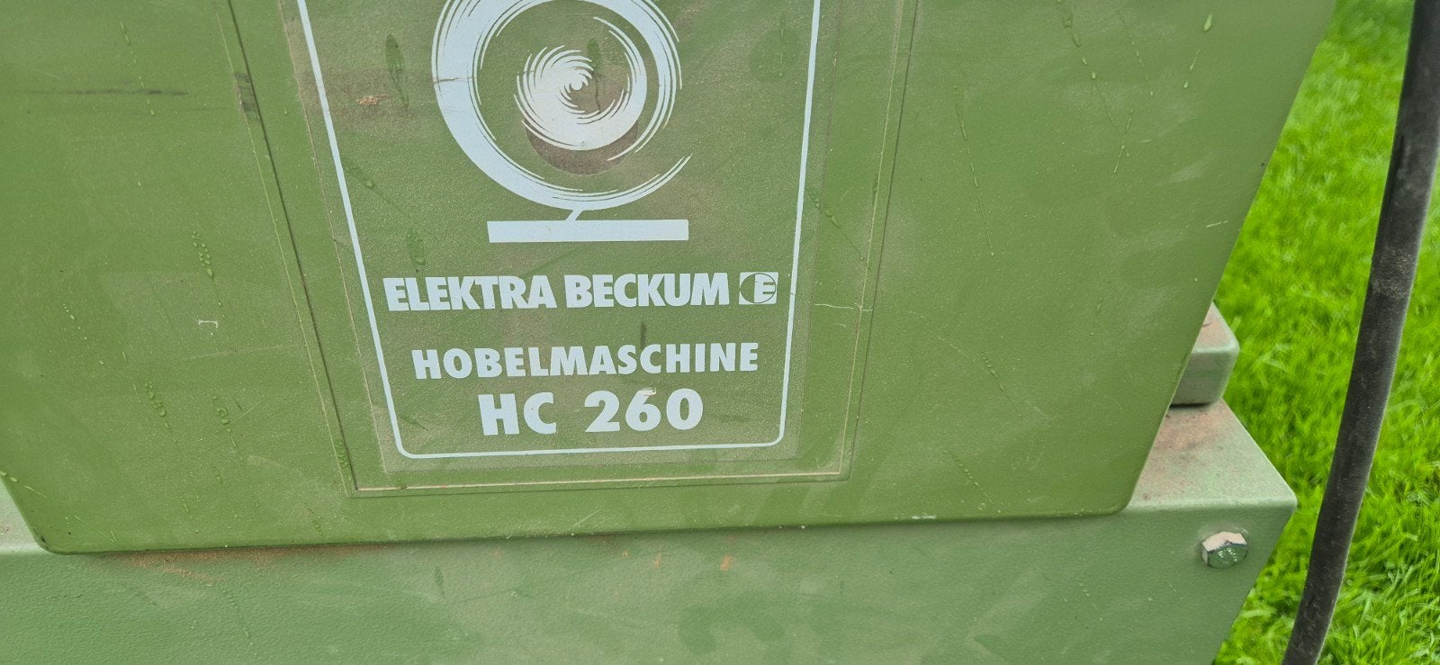 Elektra Beckum HC 260 Schaafmachine, Ophalen of Verzenden, Gebruikt
