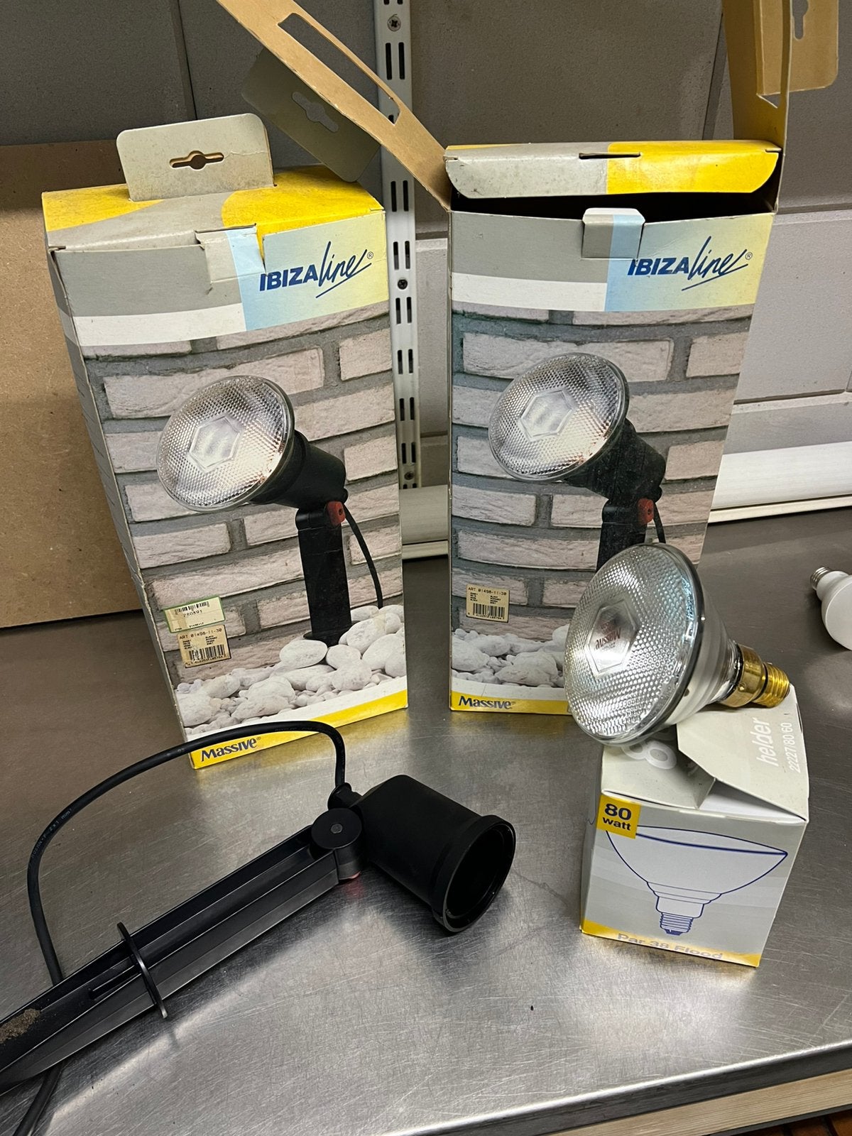 Ibiza buitenspot op spies, Ophalen, Zo goed als nieuw, Netvoeding, Minder dan 50 watt