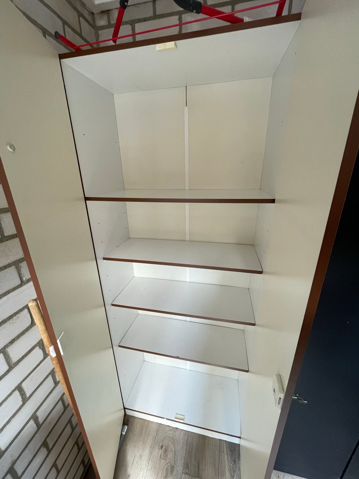 Kast met planken, gratis ophalen, Gebruikt, 150 tot 200 cm, 25 tot 50 cm, Overige houtsoorten