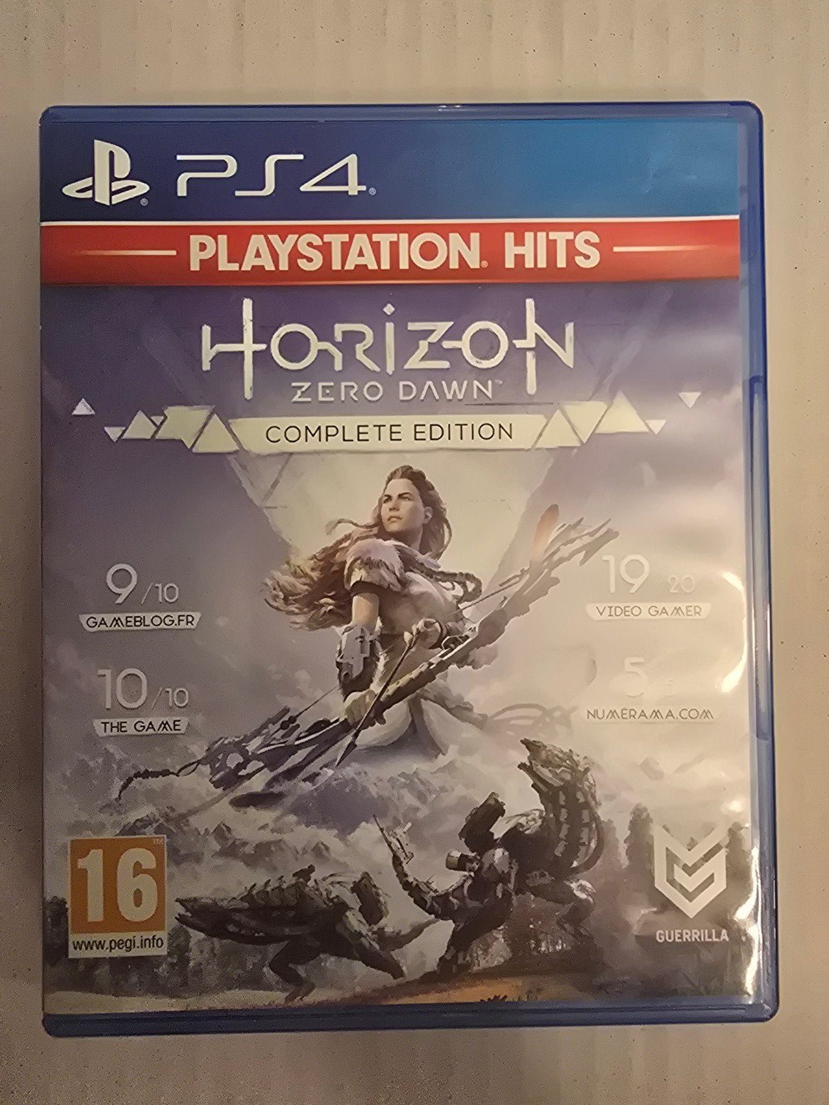 Horizon Zero Dawn Complete Edition PS4 (PlayStation Hits), 1 speler, Ophalen of Verzenden, Zo goed als nieuw, Role Playing Game (Rpg)