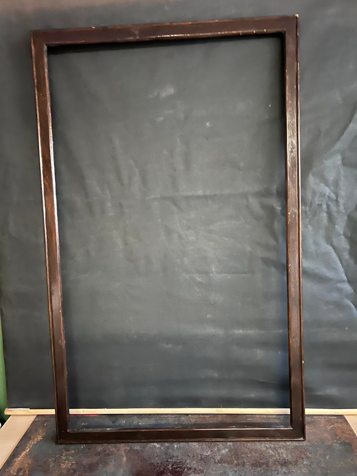 Oude houten schilderijlijst, Ophalen, Bruin, 66 cm, Gebruikt