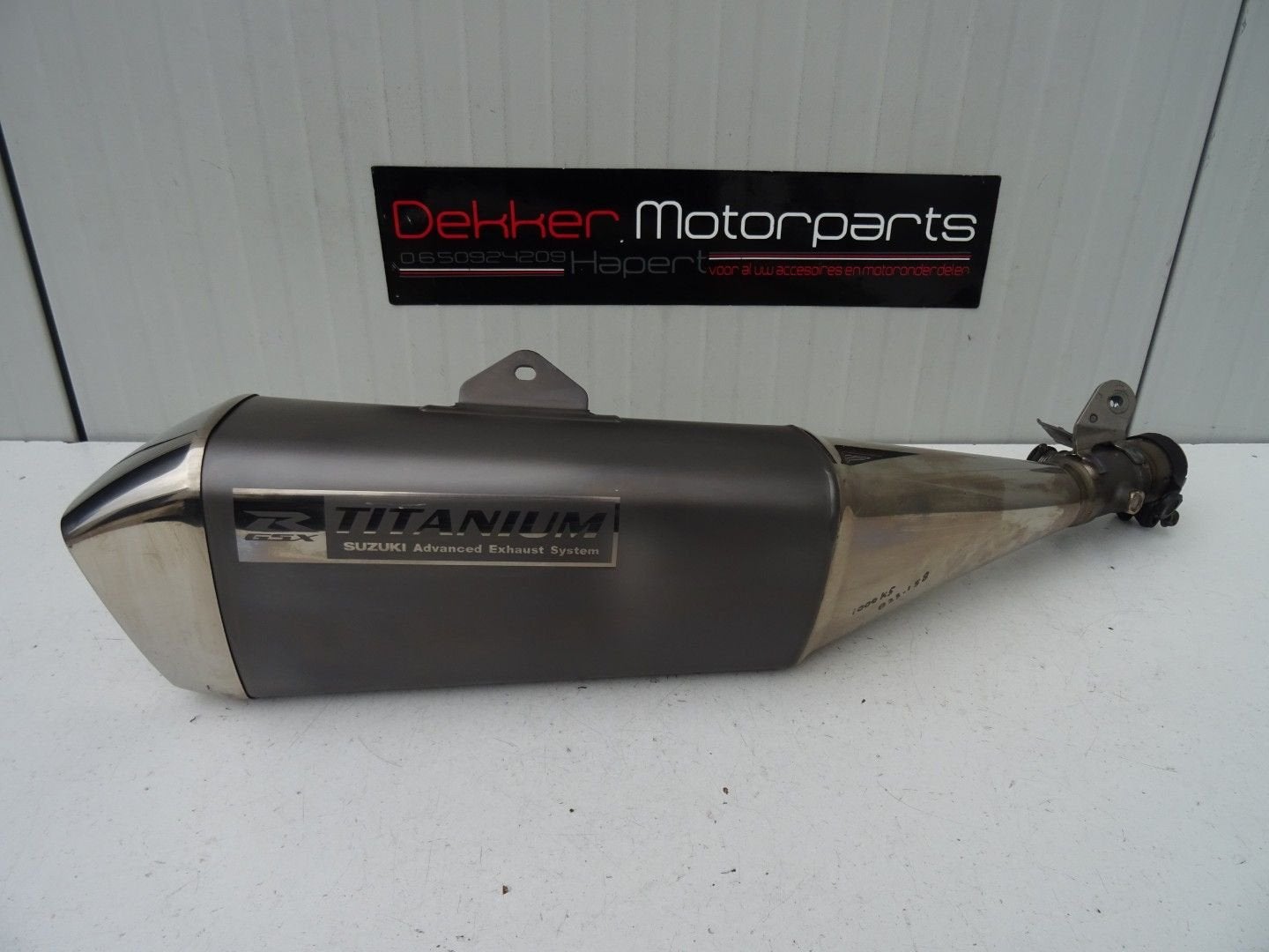 Originele Uitlaat / Demper Suzuki GSXR1000 2005-2006 K5 K6, Gebruikt, -, -, Ophalen of Verzenden