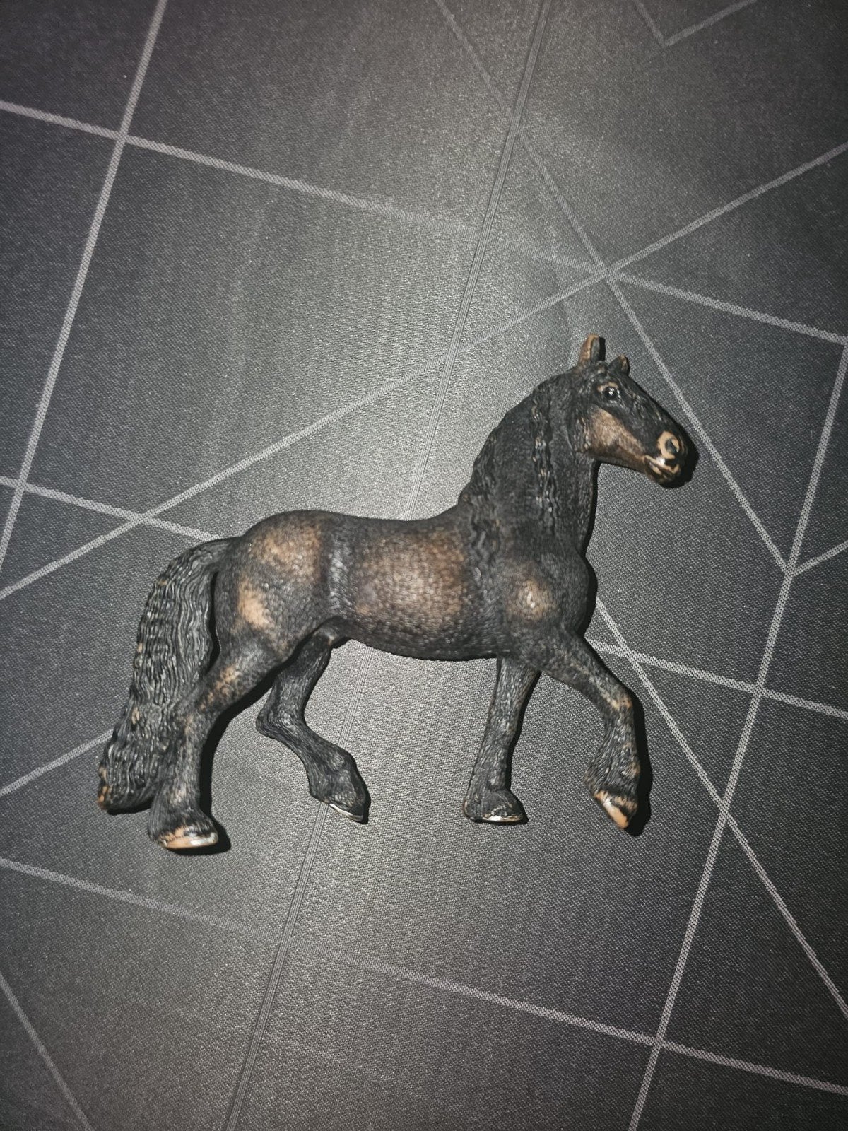 Schleich Friese hengst, Ophalen of Verzenden, Zo goed als nieuw