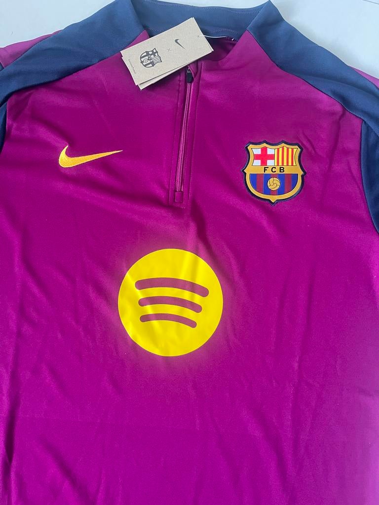 Barcelona trainingspak half zip, Sport en Fitness, Voetbal, Maat L, Ophalen of Verzenden, Nieuw, Trainingspak