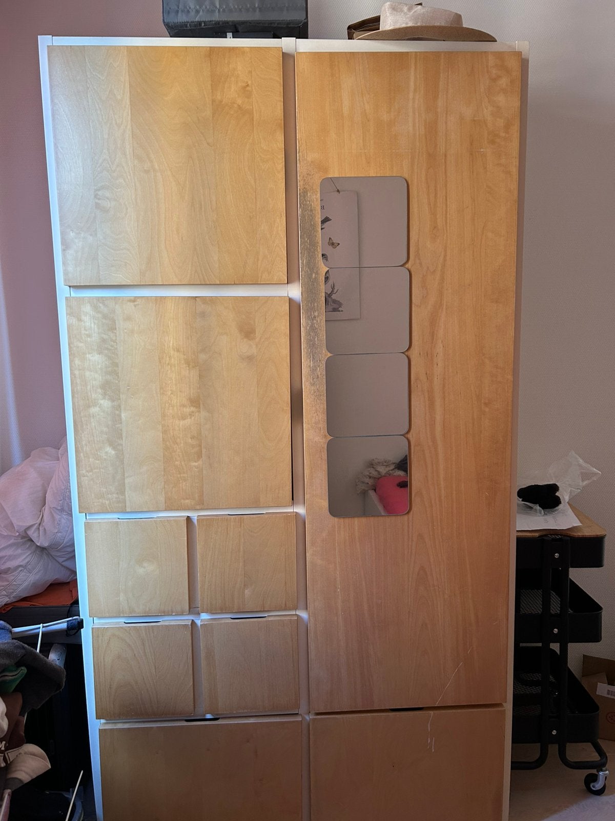 IKEA Visthus kast/closet, Huis en Inrichting, Ophalen, Gebruikt, Eikenhout, 50 tot 100 cm