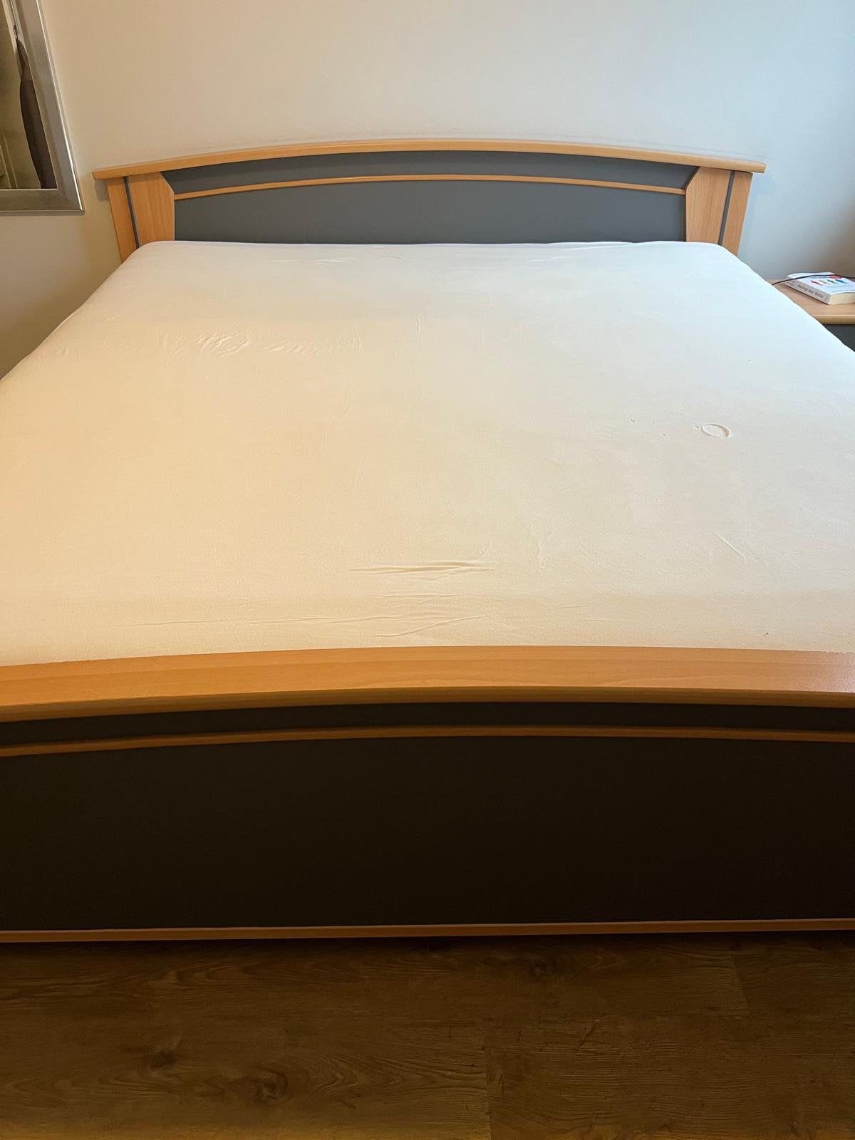 Tweepersoonsbed 180x200, Huis en Inrichting, Ophalen, Gebruikt, Tweepersoons, 180 cm