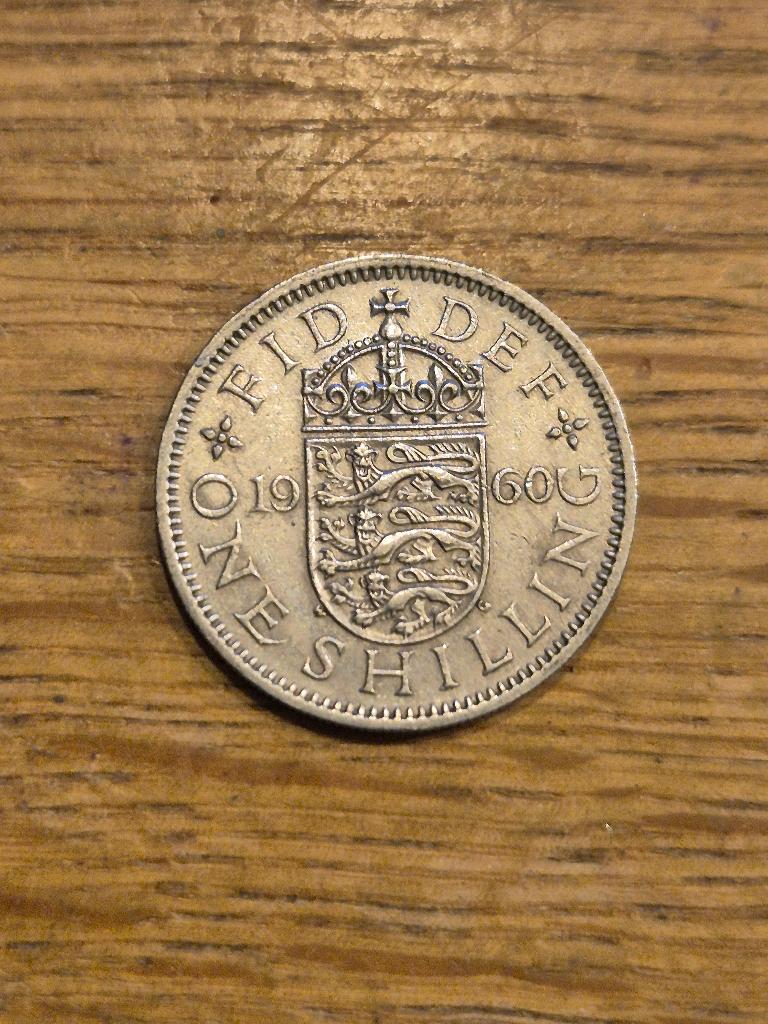Verenigd Koninkrijk - 1 Shilling 1960 (Engels), Verzenden, Overige landen, Losse munt