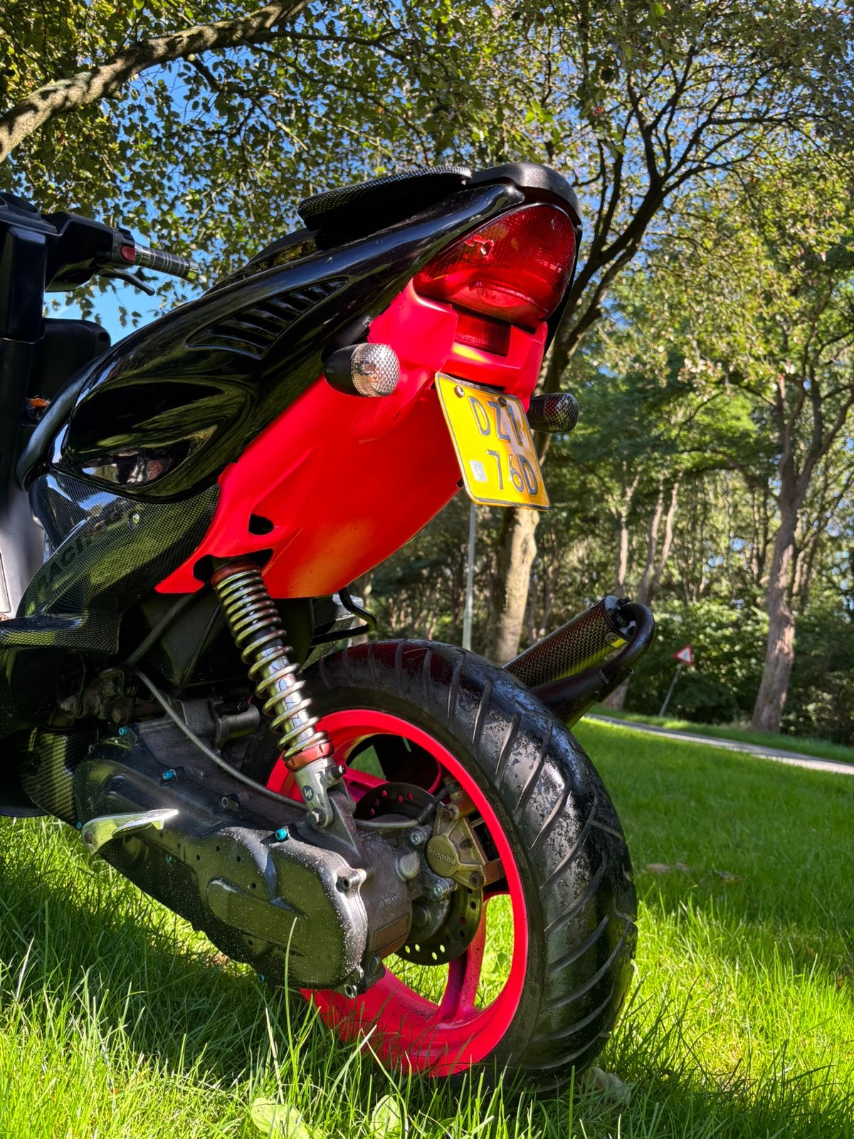 Yamaha aerox 50cc., Ophalen, Tweetakt, Aerox, Maximaal 45 km/u