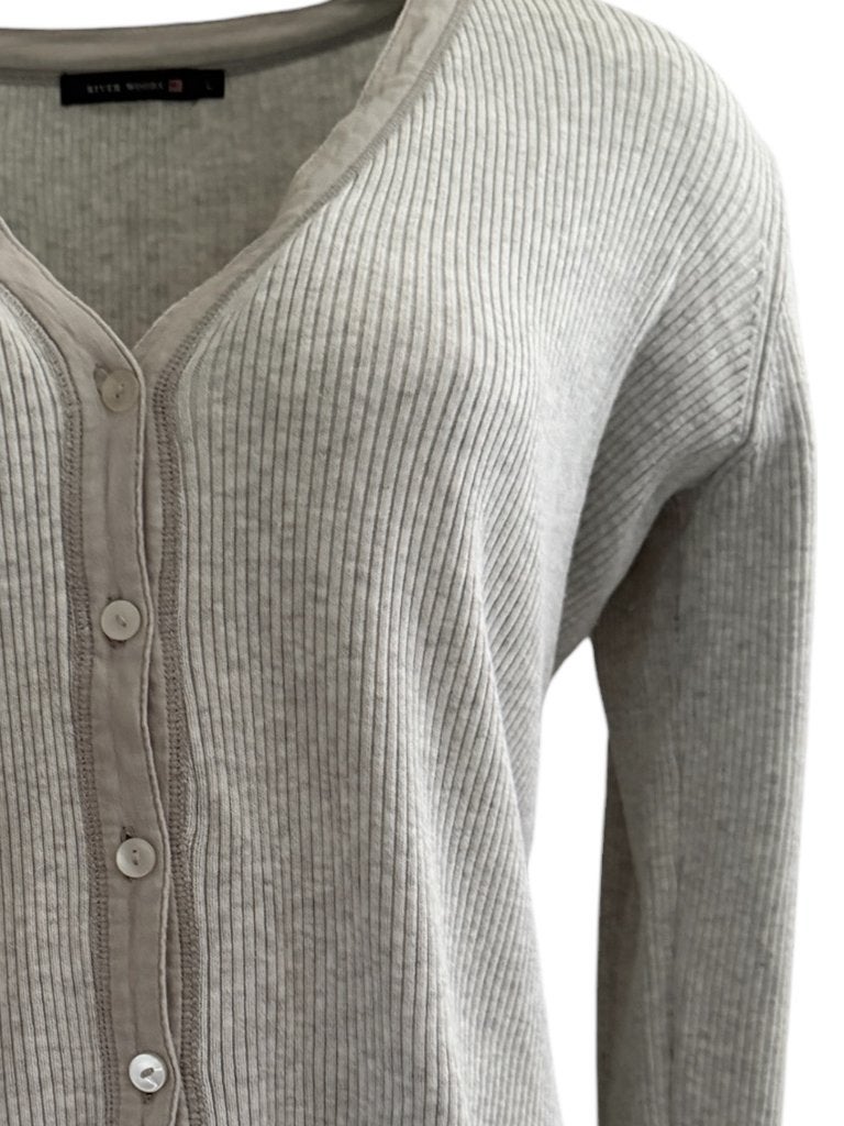 River Woods vest L, Maat 38/40 (M), Ophalen of Verzenden, Zo goed als nieuw, Grijs