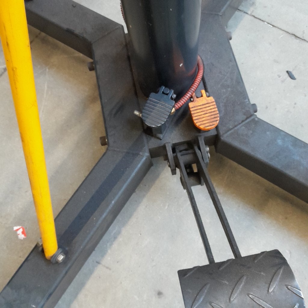 transmissie krik, Ophalen, Zo goed als nieuw, Mechanisch, Garagekrik