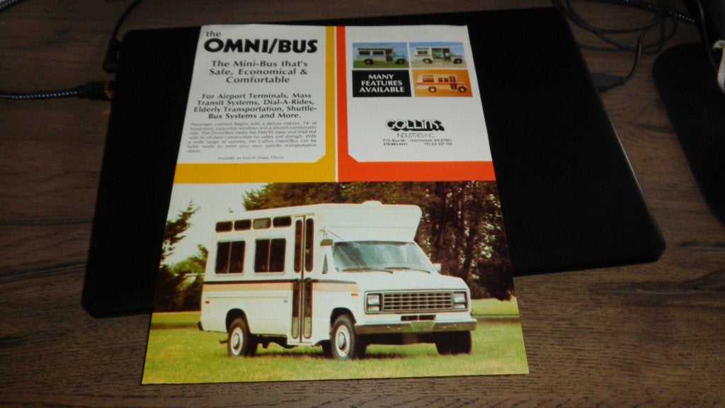 USA Folder OMNI/BUS, Verzenden, Zo goed als nieuw, Overige merken