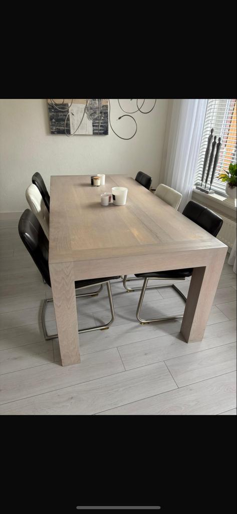 6 leren eetkamerstoelen. Ophalen in Harderwijk!, Ophalen