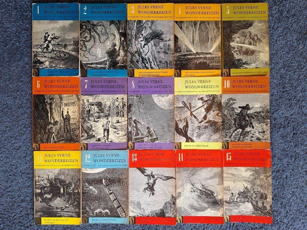 Jules Verne's Wonderreizen - 1, Ophalen, Gelezen, Jules Verne