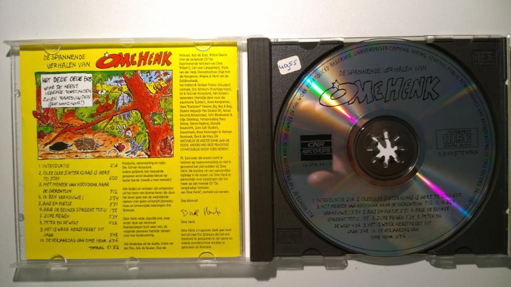 Ome Henk - De Spannende Verhalen Van Ome Henk, Cd's en Dvd's, Cd's | Humor en Cabaret, Ophalen of Verzenden, Zo goed als nieuw